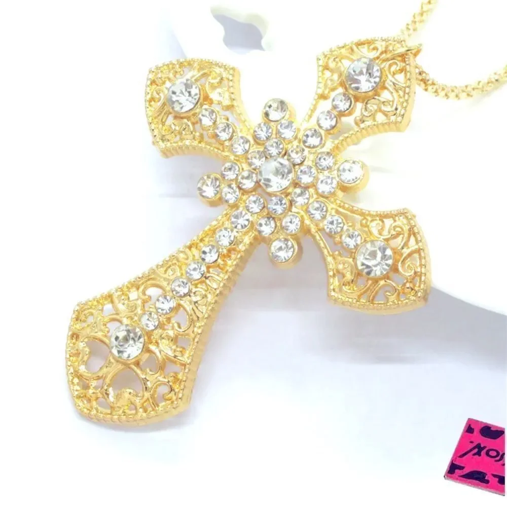 BJ Cross Necklace 